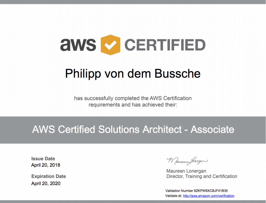 AWS Certified Solution Architect Associate